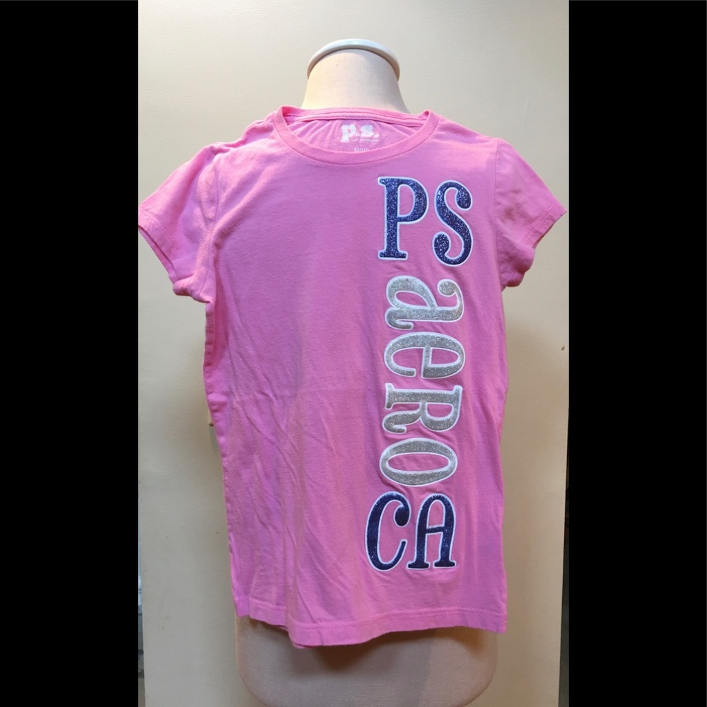 PS Aeropostale Girls T-shirt Pink sz 10
